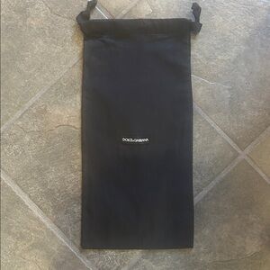 Dolce & Gabbana Black Storage Bag